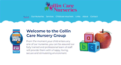Desktop Screenshot of collincare.com